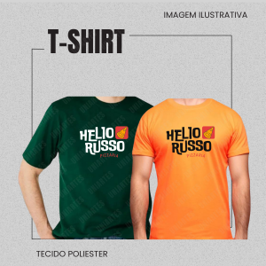 Camiseta Básica Colorida Poliéster  Manga Curta Estampa Colorida DTF têxtil Costurado ADULTO / INFANTIL